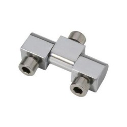 Metal hinge profil 60mm chrome 340 - Oskar