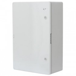 Πίνακας εξωτερικός ABS για ραγουλικό (2) σειρών 16P με μάτ πόρτα - IP65 250x350x150mm - MD9090 - LEB