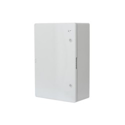 Πίνακας εξωτερικός ABS για ραγουλικό (2) σειρών 24P με μάτ πόρτα - IP65 300x400x170mm - MD9184 - LEB