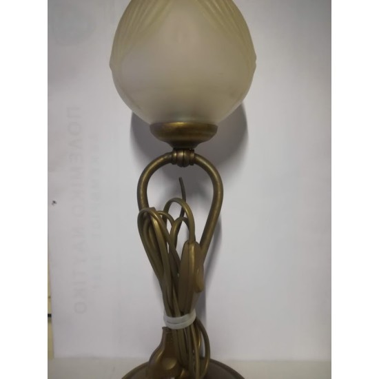 Φωτιστικό επιτραπέζιο μπρονζέ - 1x40W E14 - 372400 - Viokef