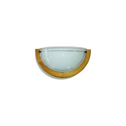 Φωτιστικό απλίκα επίτοιχο - 1x60W / E27 - Ξύλο πέυκου / Σατιν γυαλί  - 3892 - EGLO