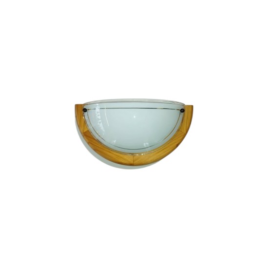 Celling lamp  / 1x60W / E27 - Wood pine / Satin Glass,white,clear - 3892 - EGLO