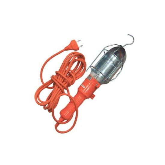 Working lamp with cable 5m E27 60W - adeleq