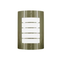 Απλίκα Με Γρίλιες Ορθογώνια.Μικρή W:185 H:78 L:245 Ε27 Αντικέ - adeleq