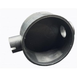 Κουτί διακόπτου συνδεόμενο παλαιού τύπου Φ64x32mm / 2 θυρίδων - DABLER