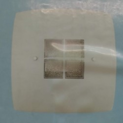 Φωτιστικό απλίκα επίτοιχη - 1Χ100W / R7S / 330X330 - MAGIC - 40015 - ESTO