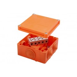 Κουτί Διακλάδωσης πυροπροστασίας 5πόλων διατομής αγωγου 10mm / ΙΡ54 100Χ105Χ59  - SEZ