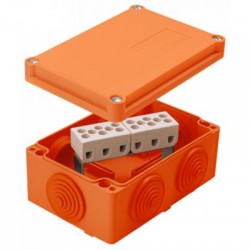 Κουτί Διακλάδωσης πυροπροστασίας 6πόλων διατομής αγωγου 10mm / ΙΡ54 125Χ85Χ59  - SEZ