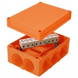 Κουτί Διακλάδωσης πυροπροστασίας 9πόλων διατομής αγωγου 10mm / ΙΡ54 155Χ115Χ79  - SEZ