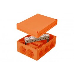 Κουτί Διακλάδωσης πυροπροστασίας 9πόλων διατομής αγωγου 10mm / ΙΡ54 155Χ115Χ79  - SEZ