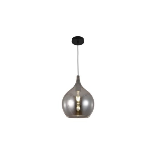 Pendant light made in fime glass 1XE27 D:26cm (4040-Fime) - INLIGHT