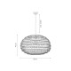 Pendant light E27 made in rope 60x45cm (4041-A) - INLIGHT