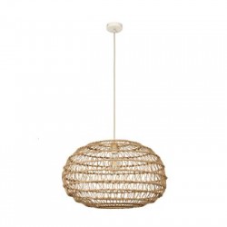 Κρεμαστό Φωτιστικό από σχοινί 1xE27 D:35cm (4041-C) - INLIGHT