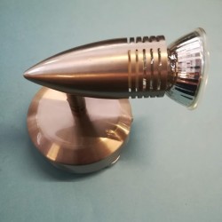 Σπότ Nickel mat - 1 X 50W GU10 - 4051800 - Viokef