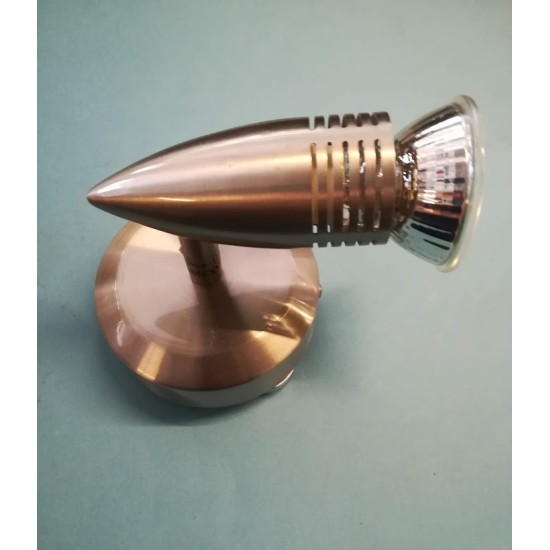 Σπότ Nickel mat - 1 X 50W GU10 - 4051800 - Viokef