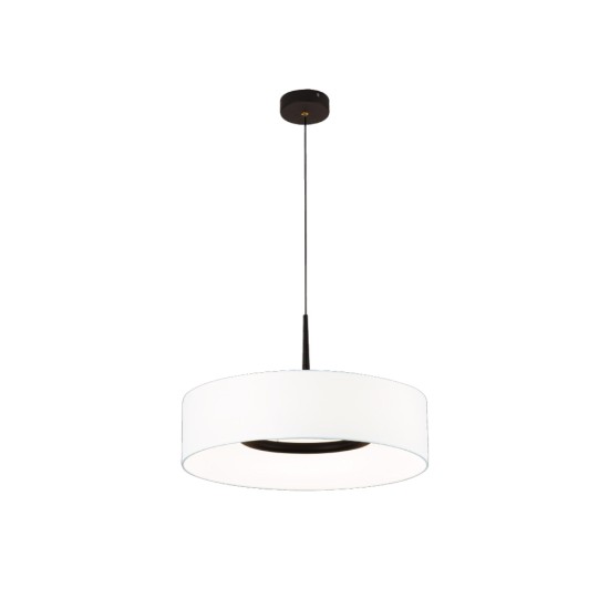 LED pendant light LED 32W 3000k 50cm (4055-Black) - INLIGHT
