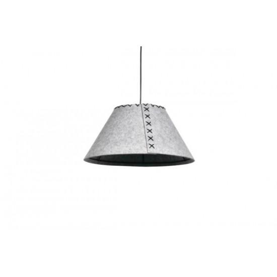 Κρεμαστό φωτιστικό 1xE27 Acoustic Light D:43x25cm (4060) - INLIGHT