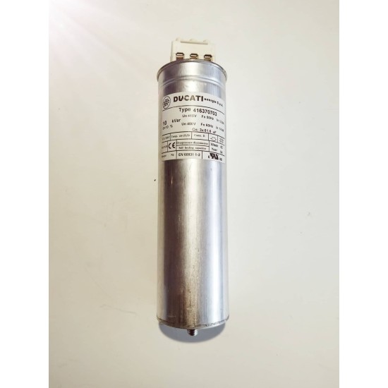 Capacitor 3phase 10 Kvar / 415V~ Power factor correction (Cosφ) - Ducati