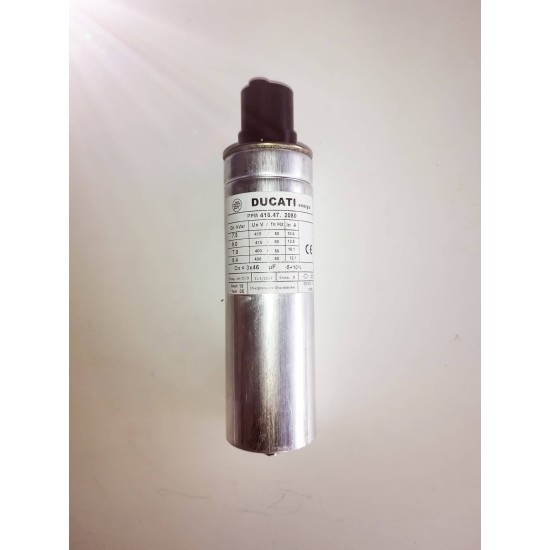 Capacitor 3phase 7.5 Kvar / 415V~ Power factor correction (Cosφ) - Ducati