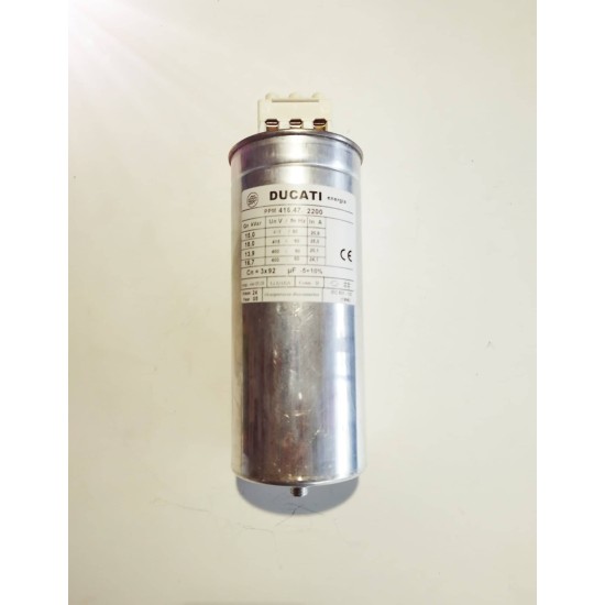 Capacitor 3phase 15 Kvar / 415V~ Power factor correction (Cosφ) - Ducati