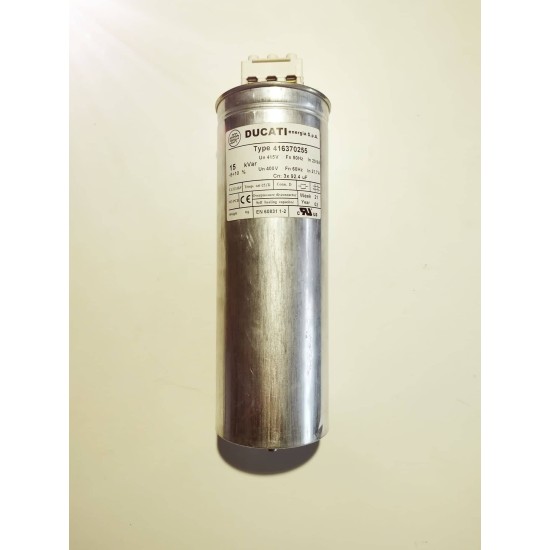 Capacitor 3phase 15 Kvar / 415V~ Power factor correction (Cosφ) - Ducati