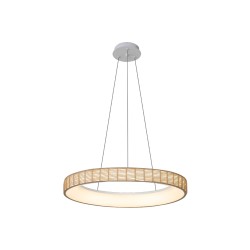 LED pendant light  LED 32W 3CCT metal & acrylic D:60cm (42041) - INLIGHT