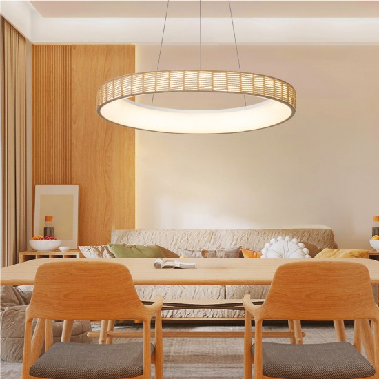 LED pendant light  LED 32W 3CCT metal & acrylic D:60cm (42041) - INLIGHT