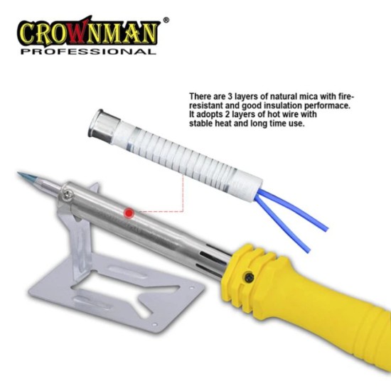 Ηλεκτρικό κολλητήρι - 60W CROWNMAN