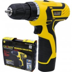 Φορητό τρυπάνι επαναφορτιζόμενο 12V CROWNMAN
