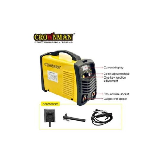 Ηλεκτροκόλληση 200A (max) Ηλεκτροδίου CROWNMAN