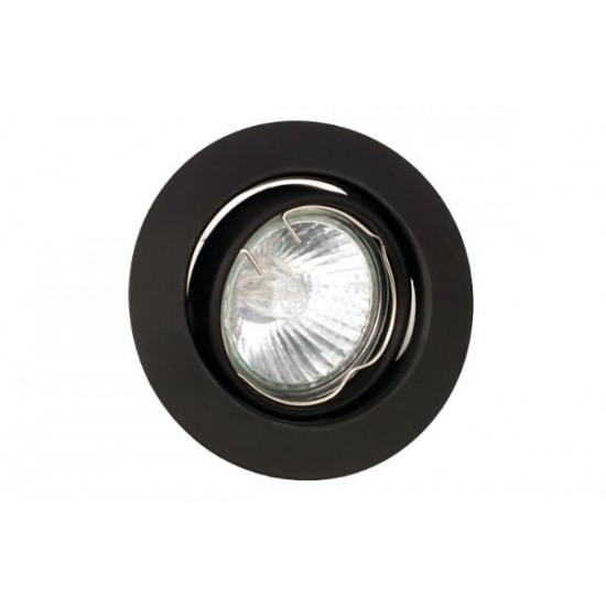 Χωνευτό σποτ από νίκελ ματ μέταλλο 1XGU10 D:9cm (43277-Νίκελ Ματ) - INLIGHT