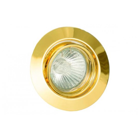 Χωνευτό σποτ από νίκελ ματ μέταλλο 1XGU10 D:9cm (43277-Νίκελ Ματ) - INLIGHT