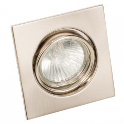 Χωνευτό σποτ από νίκελ ματ μέταλλο 1XGU10 D:9cm (43278-Νίκελ Ματ) - INLIGHT