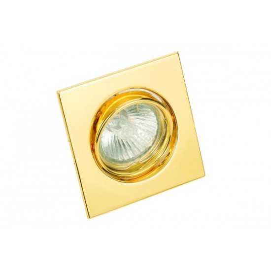 Χωνευτό σποτ από νίκελ ματ μέταλλο 1XGU10 D:9cm (43278-Νίκελ Ματ) - INLIGHT