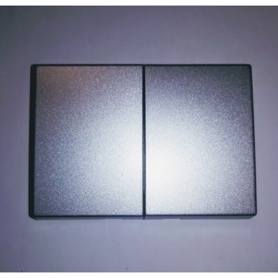 Πλακίδιο διακόπτη Κ-R - Ασημί/Αλουμίνιο  - 4-341 -  niko  