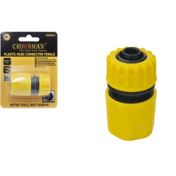 Πλαστικός σύνδεσμος 1/2" για λάστιχο - CROWNMAN