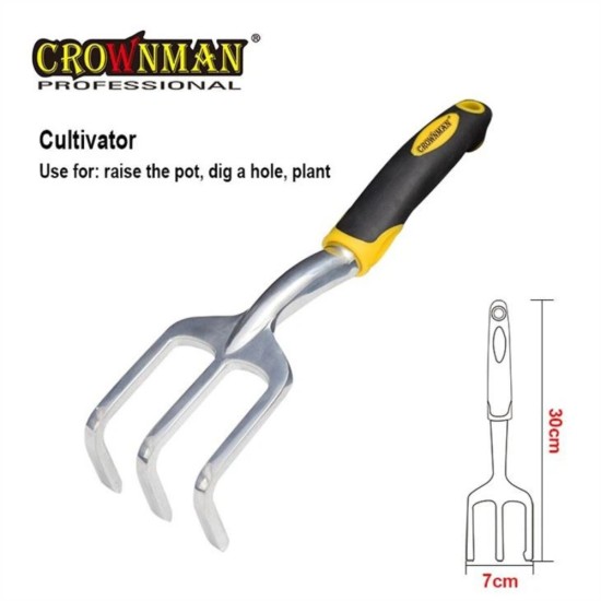 Μεταλλικό σκαλιστήρι κήπου 30x7cm - CROWNMAN