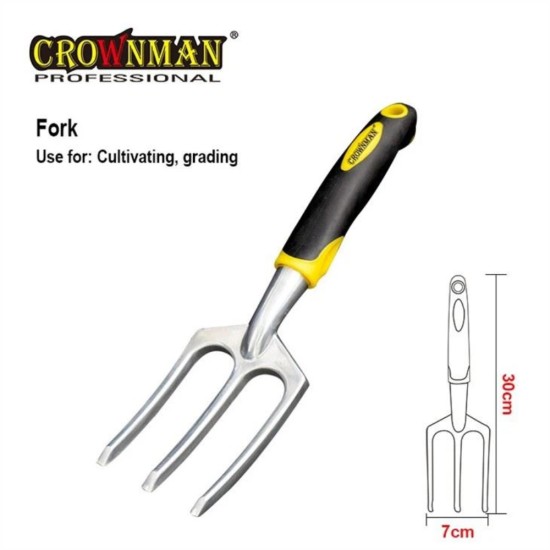 Μεταλλική πηρούνα κήπου 30x7cm - CROWNMAN