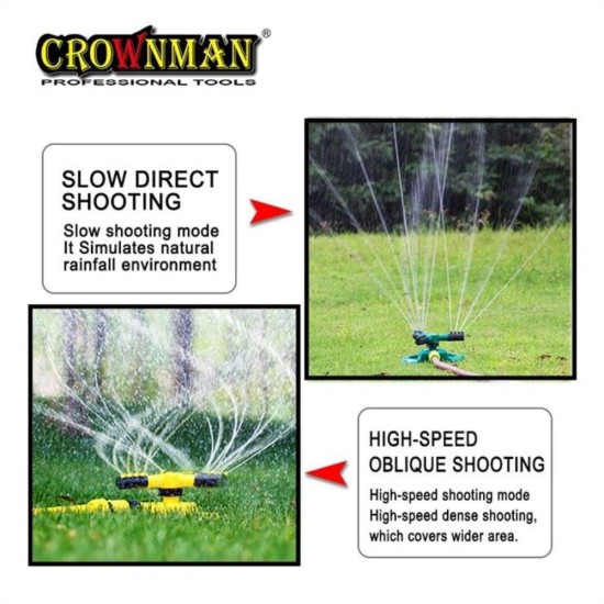 Περιστροφικό μπέκ πεταλούδα ακτινας ψεκασμού 5μέτρα - CROWNMAN