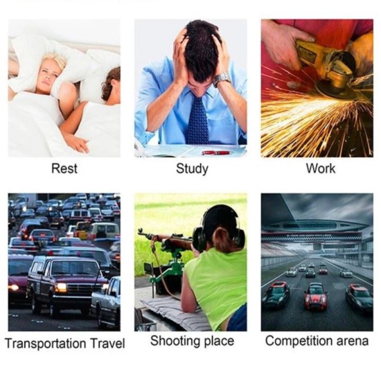 Ωτοασπίδες προαστασίας με στέκα CROWNMAN