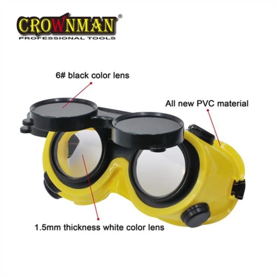 Γυαλιά ηλεκτροσυγκόλλησης CROWNMAN