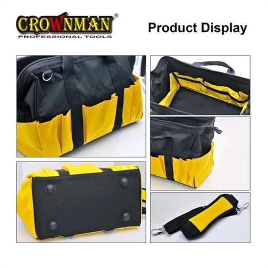 Πολυχρηστική αδιάβροχη τσάντα χειρός 600D  CROWNMAN