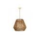 Pendant light E27 made in rope D:32cm (4502) - INLIGHT