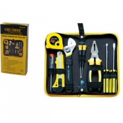 Κασετίνα Σέτ 9 ΤΜΧ Εργαλεία χειρός - CROWNMAN