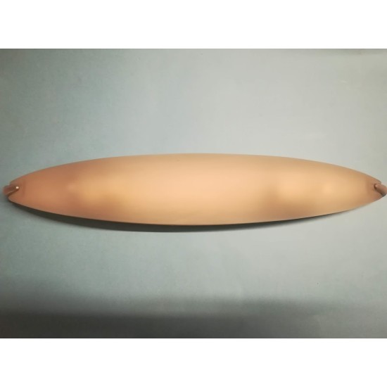 Φωτιστικό απλίκα επίτοιχο λουτρού - 2x40W / E14 - Γυαλί οπάλ λευκό - 452200 - Viokef