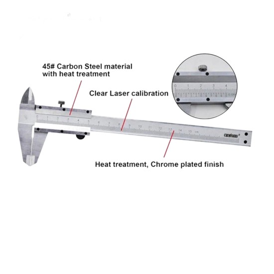 Αναλογικό παχύμετρο έως 150mm - CROWNMAN