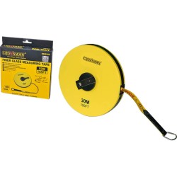 Μετροταινία απο Fiberglass 30 mt  - CROWNMAN
