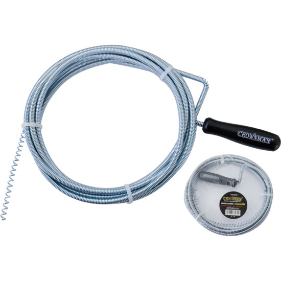 Ατσαλίνα αποχέτευσης 6mm x 3m - CROWNMAN