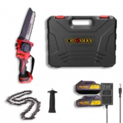 ΚΛΑΔΕΥΤΙΚΟ ΑΛΥΣΟΠΡΙΟΝΟ ΜΠΑΤΑΡΙΑΣ 21V (2 ΜΠΑΤΑΡΙΕΣ) - CROWNMAN
