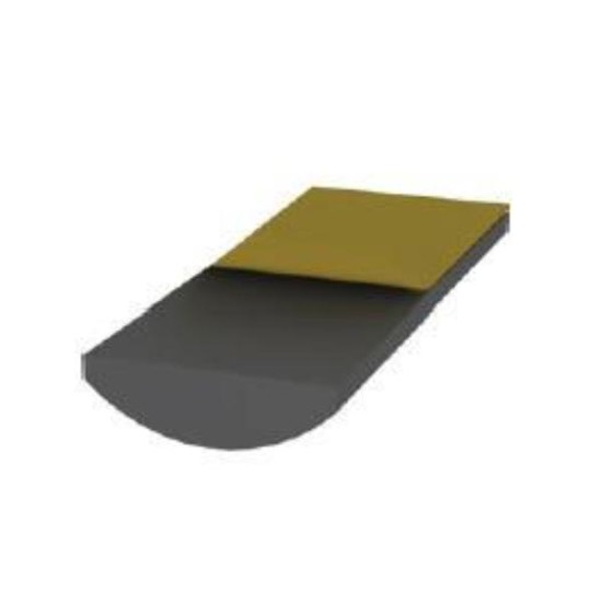 Αυτοκόλλητο λάστιχο αφρού 15x7mm - 483 - Oskar